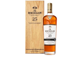 Виски The Macallan 25 Year Sherry Oak, wooden box, 0.7 л.
