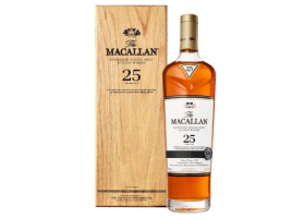 Виски The Macallan 25 Year Sherry Oak, wooden box, 0.7 л.