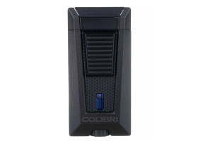 Зажигалка сигарная Colibri Stealth (тройное пламя), черный металлик LI900T20