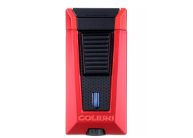 Зажигалка сигарная Colibri Stealth (тройное пламя), красный металлик LI900T22