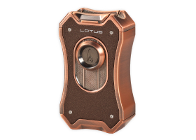 Зажигалка настольня Lotus Emperor Brown Crackle & Copper T9020