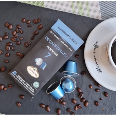 Кофе Silvestre капсулы Decaffeinatto, совместимые с кофемашинами Nespresso, 10 шт, Испания