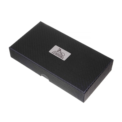 Чехол Lubinski на 3 сигары, золотистый карбон FK1383-5