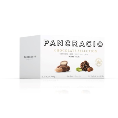 Ассорти из темного шоколада Chocolate Selection Pancracio Dark, 140 гр.