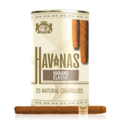 Сигариллы Havanas Natural Habano Classic - туба 35 шт.