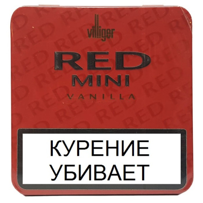 Сигариллы Villiger Red Mini Vanilla 20 Cigarillos