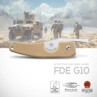 Сигарный нож Le Petit - FDE G10