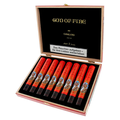 Сигары Arturo Fuente God of Fire by Carlito Double Robusto Tubos