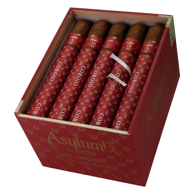 Сигары Asylum 13 Corojo Authentic Super Goliath 80 x 8