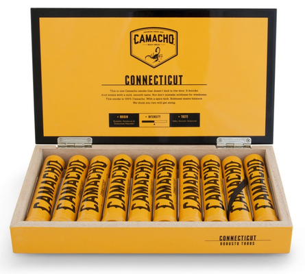 Сигары Camacho Connecticut Robusto Tubos