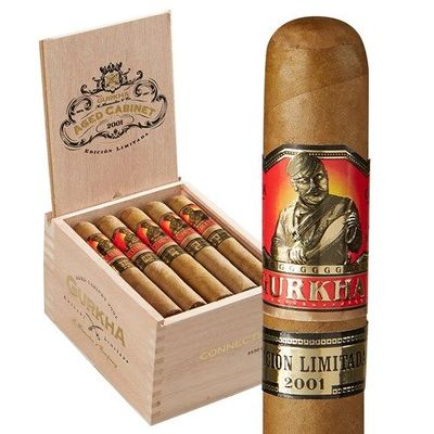 Сигары Gurkha Cabinet Aged 2001 Limited Robusto Habano