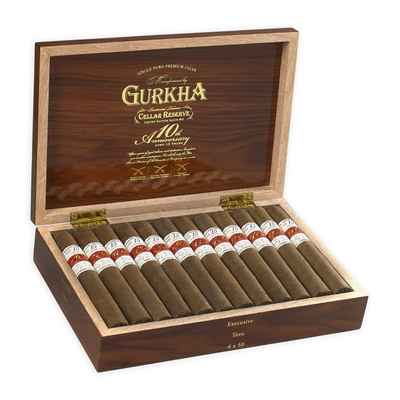 Сигары Gurkha Cellar Reserve 10-th Anniversary Aged 15 Executive Toro