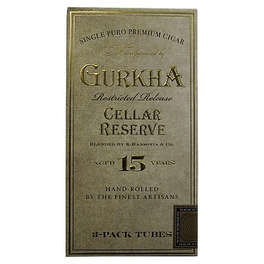 Сигары Gurkha Cellar Reserve 15 Years Tubes