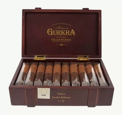 Сигары Gurkha Cellar Reserve Aged 18 Years Solara Double Robusto