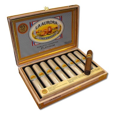 Сигары La Aurora 1903 Robusto Platinum