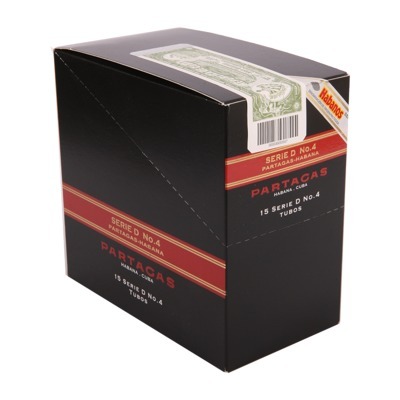 Сигары Partagas Serie D No 4 Tubos