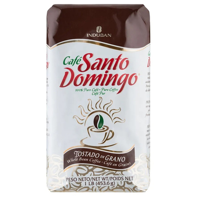 Доминиканский кофе Santo Domingo, в зернах 454гр.