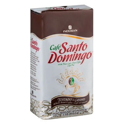 Доминиканский кофе Santo Domingo, в зернах 454гр.