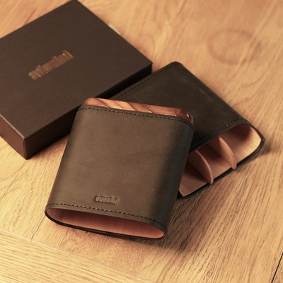 Футляр Adorini на 3-5 сигар, черный 12732