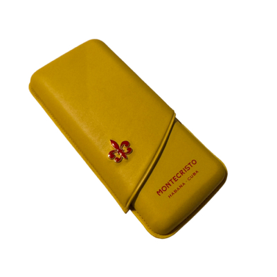 Футляр Montecristo Yellow на 3 сигары