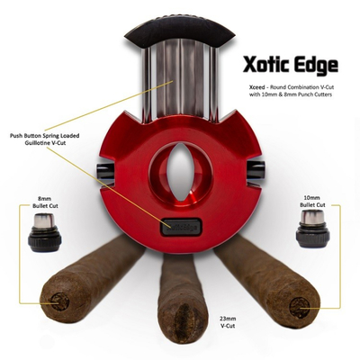 Гильотина Aficionado XEXCD RD Xotic Edge Xceed V-Cut Red