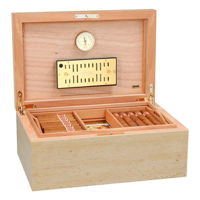 Хьюмидор Adorini Concrete Grande Deluxe на 150 сигар, бежевый 16107