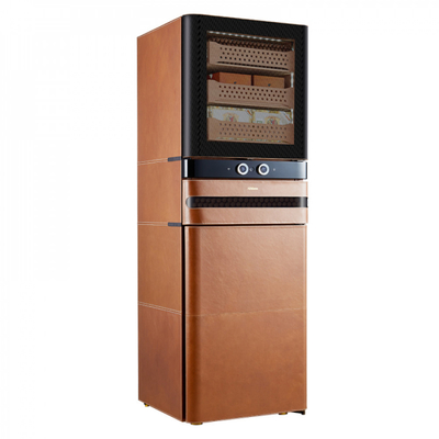 Хьюмидор-холодильник Afidano L8 (Коньячная кожа)