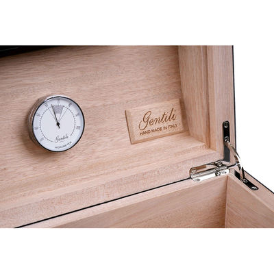 Хьюмидор Gentili Dome Top на 60 сигар, Карбон SV60-Carbon Dome Top