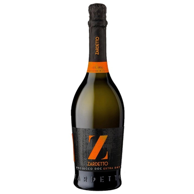 Игристое вино Zardetto, Prosecco DOC Extra Dry, 0,75 л.