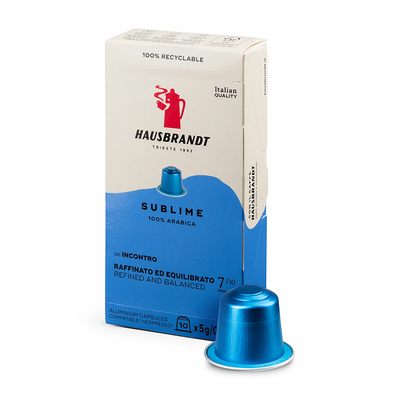 Итальянский кофе в капсулах Hausbrandt Nespresso Sublime (10 шт.)