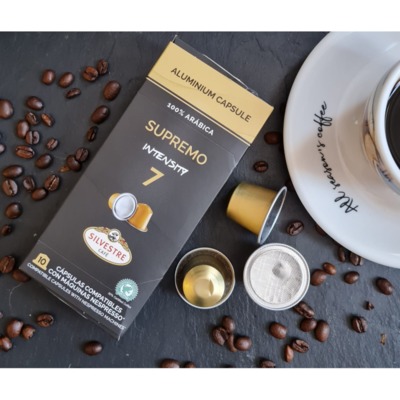 Кофе Silvestre капсулы Supremo, совместимые с кофемашинами Nespresso, 10 шт, Испания