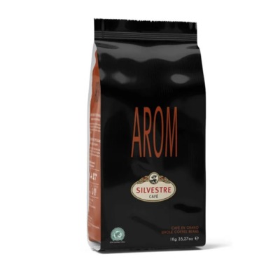 Кофе Silvestre в зернах Cafe AROM 70% Арабика, 30% Робуста, 1 кг, Испания