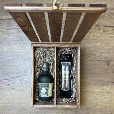 Подарочный набор Комбо-Набор №4 Ром Diplomatico и Сигары New World