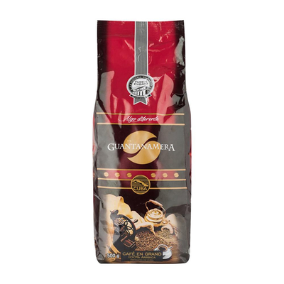 Кубинский кофе Guantanamera в Зёрнах 500 гр.