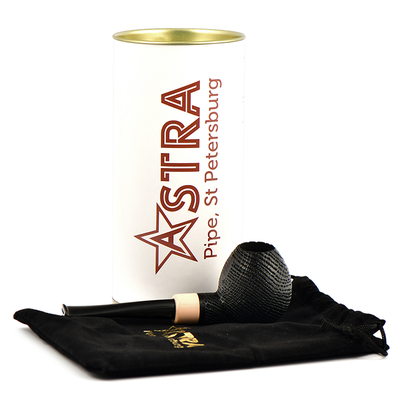 Курительная трубка Astra Comet 235 - Morta Brandy Black Blast, без фильтра