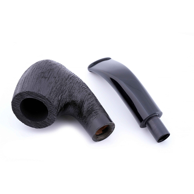 Курительная трубка Barontini Raffaello Pettinata Black 118 9 мм, Raffaello-118