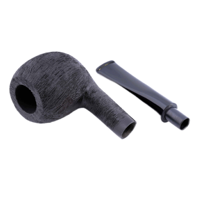 Курительная трубка Barontini Raffaello Pettinata Black 121 9 мм, Raffaello-121