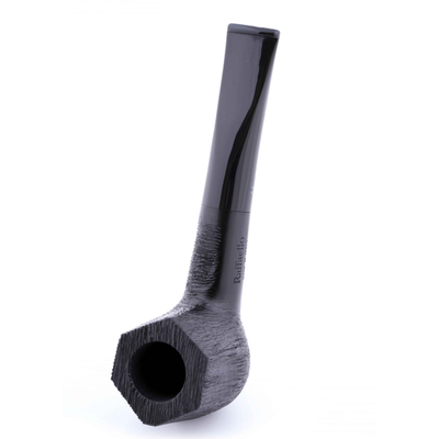 Курительная трубка Barontini Raffaello Pettinata Black 123 9 мм, Raffaello-123