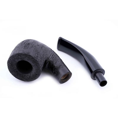 Курительная трубка Barontini Raffaello Pettinata Black 125 9 мм, Raffaello-125