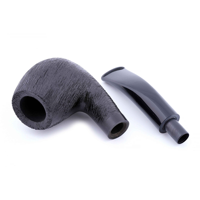 Курительная трубка Barontini Raffaello Pettinata Black 112 9 мм, Raffaello-112