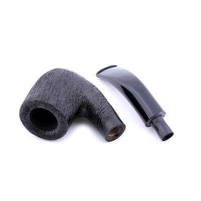 Курительная трубка Barontini Raffaello Pettinata Black 116 9 мм, Raffaello-116