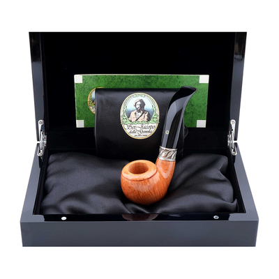 Курительная трубка Года SER JACOPO DOMINA 1996 SMERALDO в шкатулке, 9 мм S073