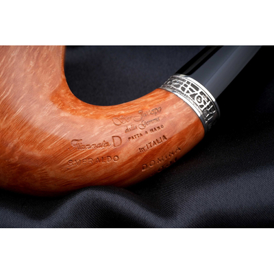 Курительная трубка Года SER JACOPO DOMINA 2001 SMERALDO в шкатулке, 9 мм S937-2