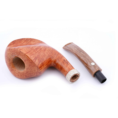 Курительная трубка Mastro de Paja Elite 2025 Unica в шкатулке, 9 мм M428