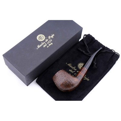 Курительная трубка Mastro de Paja Pettinata Classica, без фильтра M121-1