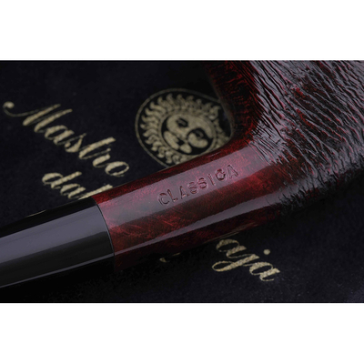 Курительная трубка Mastro de Paja Pettinata Classica, без фильтра M121-2