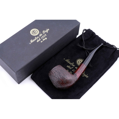 Курительная трубка Mastro de Paja Pettinata Classica, без фильтра M121-2