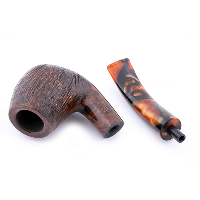 Курительная трубка Mastro de Paja Pettinata Classica, без фильтра M121-3