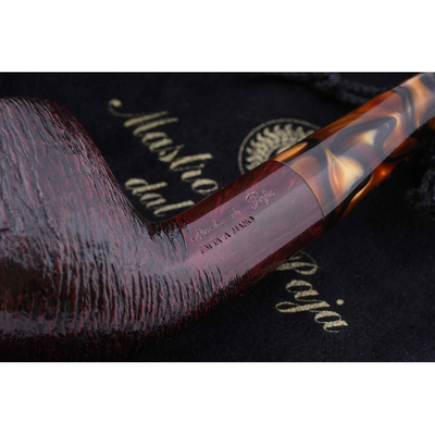 Курительная трубка Mastro de Paja Pettinata Classica, без фильтра M121-5