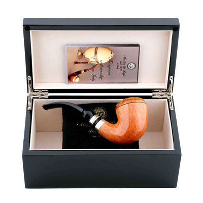 Курительная трубка Mastro de Paja Unica Boia, в шкатулке, 9 мм M516